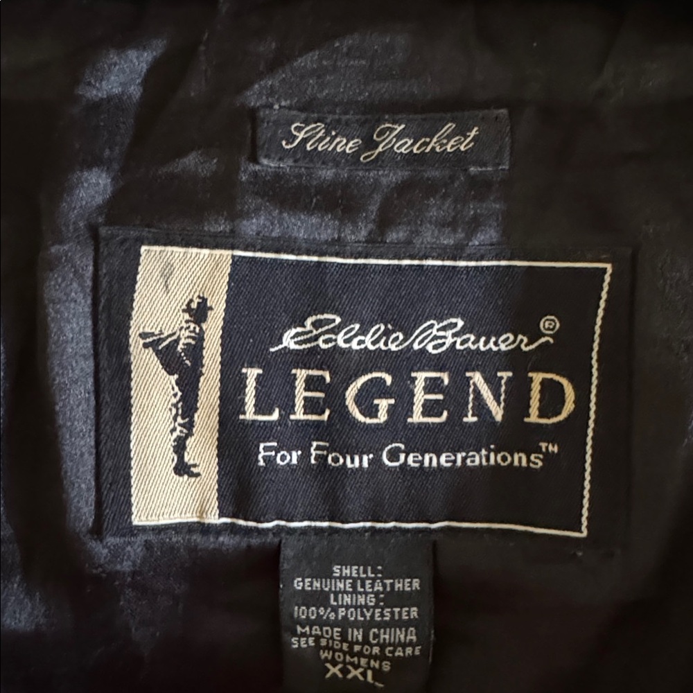 Vintage Eddie Bauer motorcycle bomber jacket - Picture 3 of 8